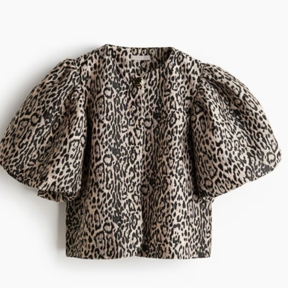 H&M BALLOON-SLEEVED BLOUSE size Small - Picture 4 of 6